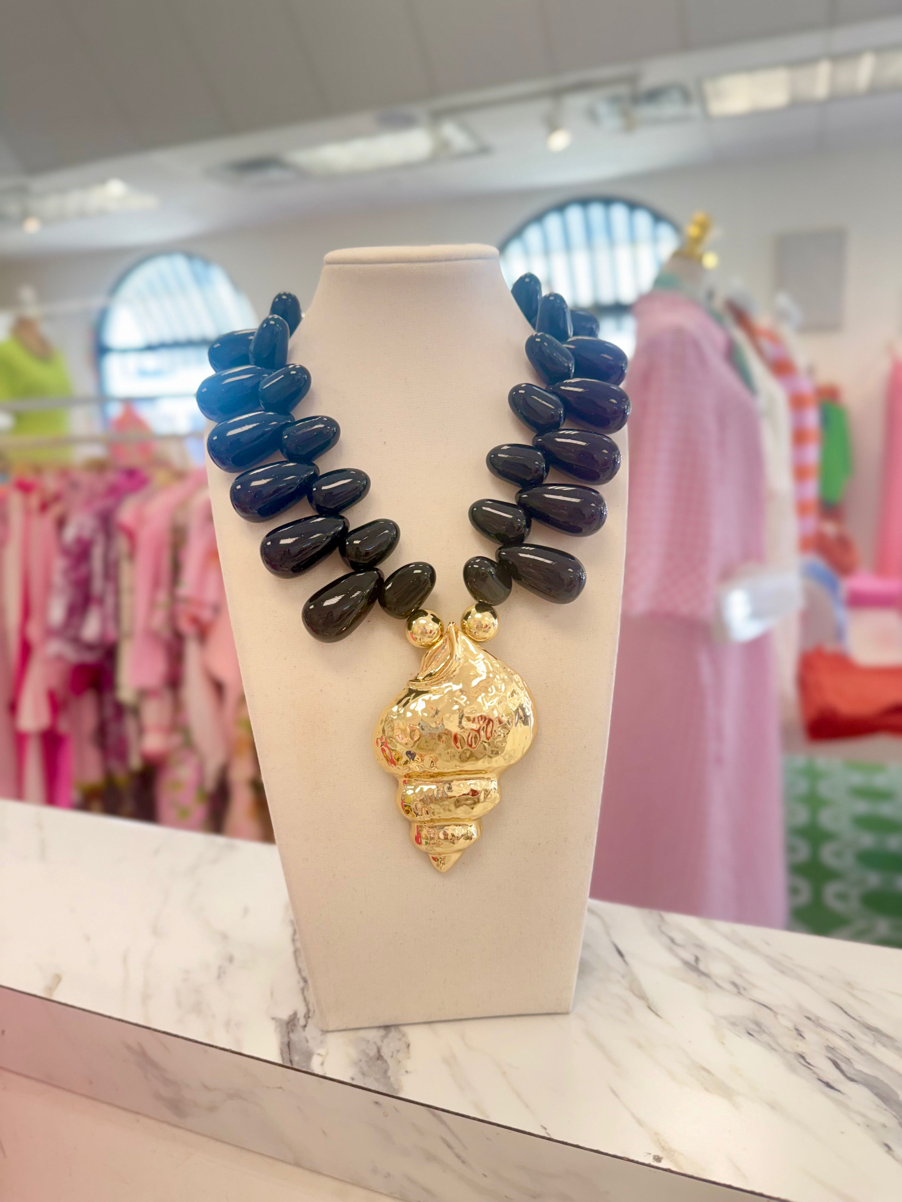 Under the Sea Stone Necklace