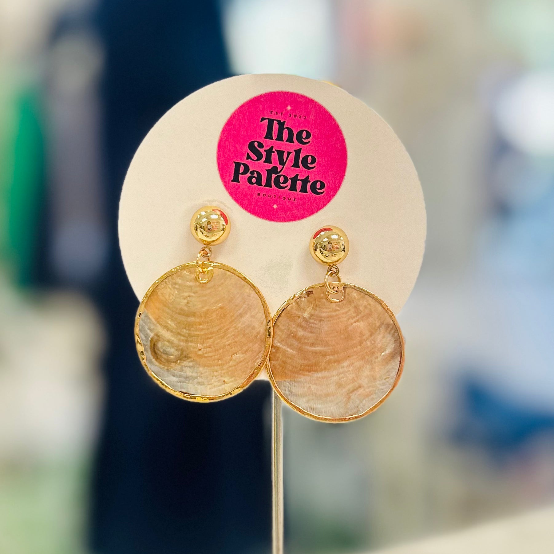 Caramel Drop Earrings