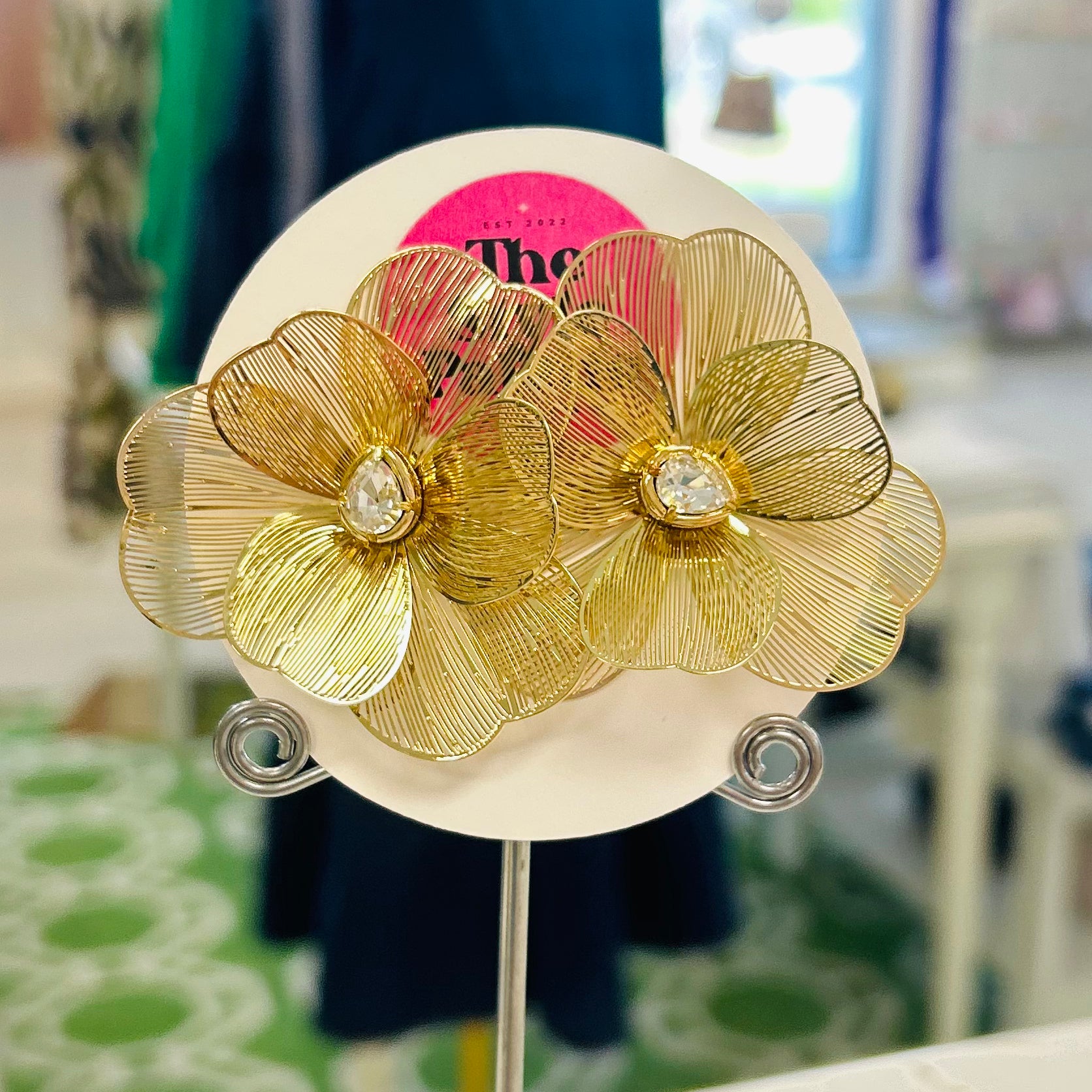 Petals in Time Earrings