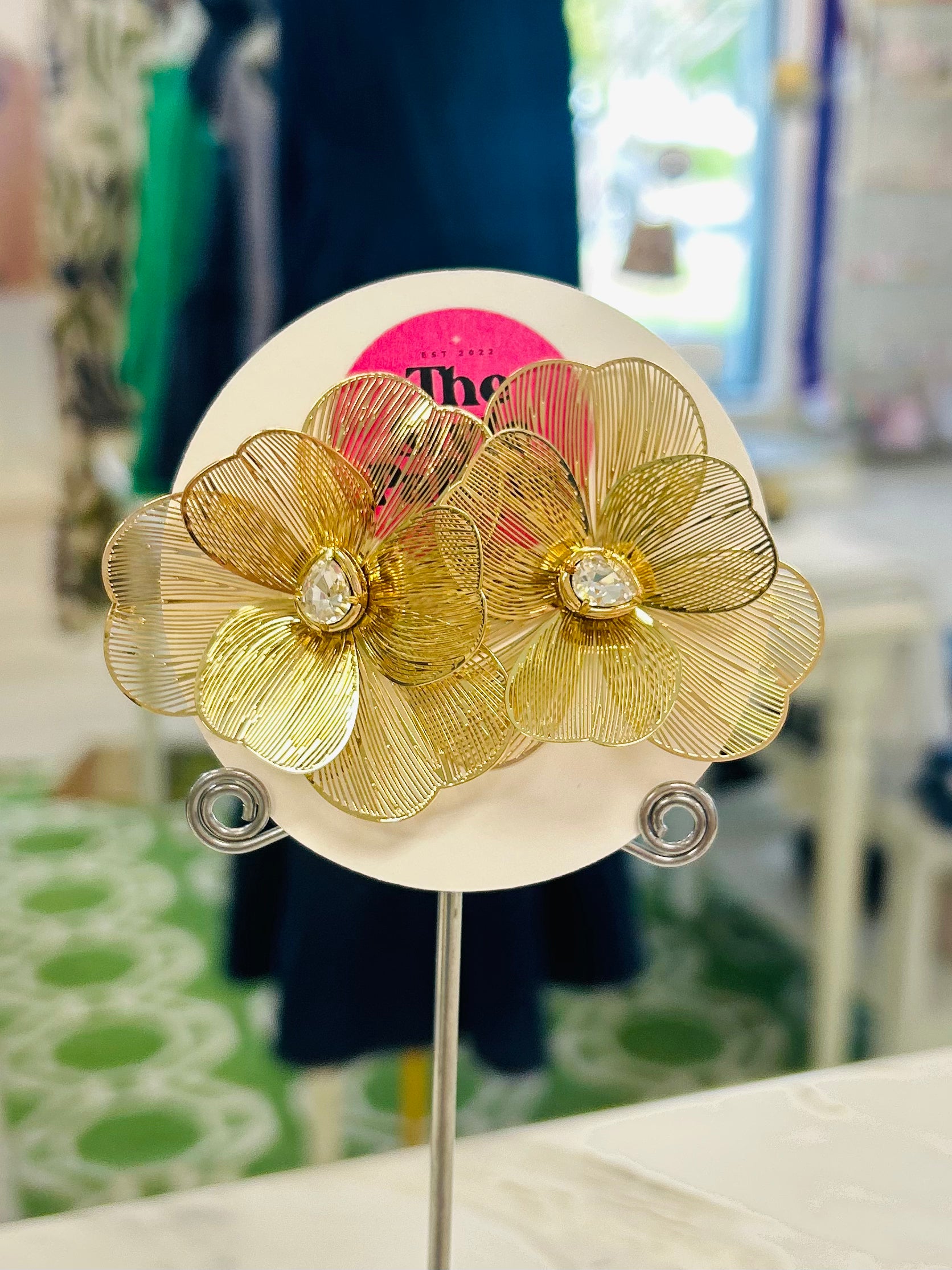 Petals in Time Earrings