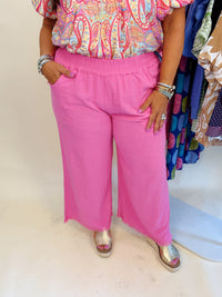 Feel That Flow Pants in Peony