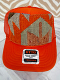 ORIJINAL Trucker Hat in Orange - Grey and Orange Patch