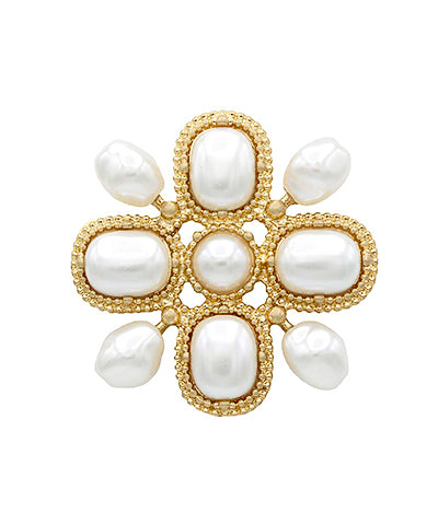 Vintage Pearl Broach