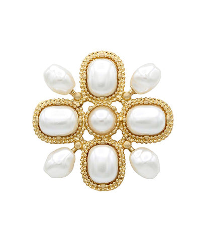 Vintage Pearl Broach