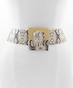 Snake Skin Belt