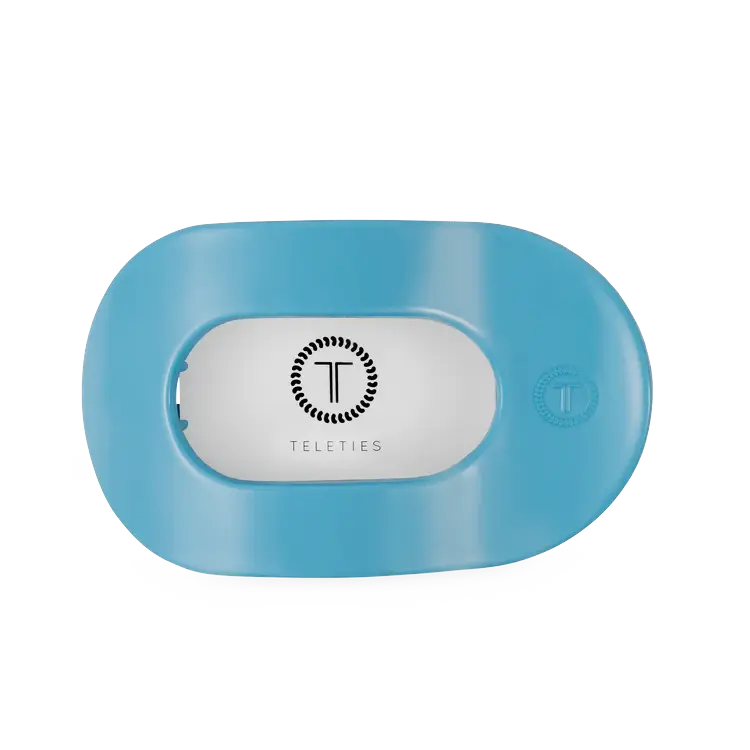 Large Flat Round Hair Clip | TELETIE