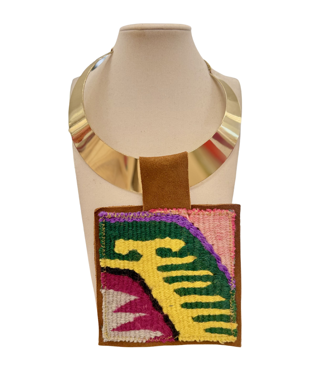 ORJINAL Shiny Pendant - Green, Yellow, Pink, Purple Patch