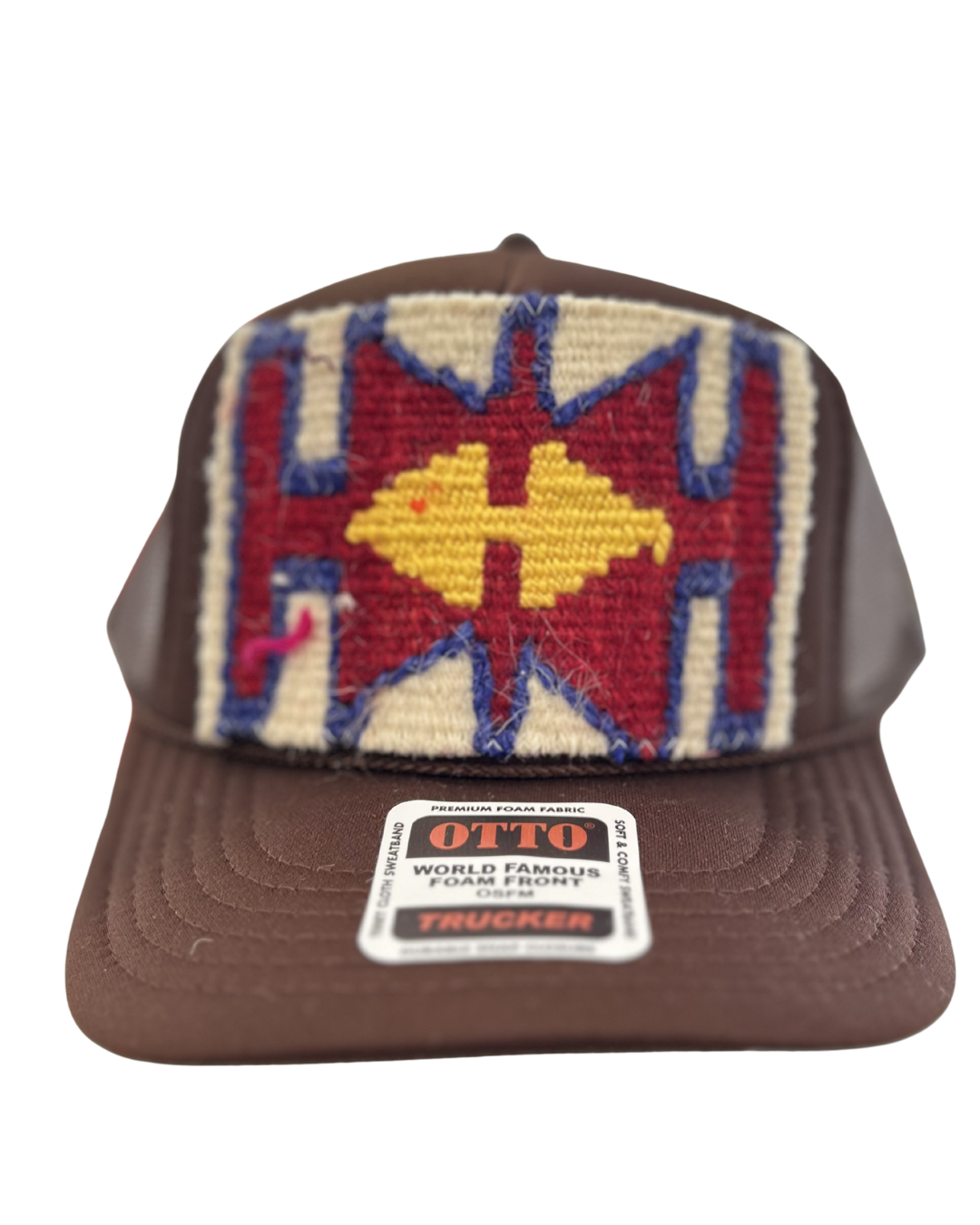 ORIJINAL Trucker Hat in Brown - Tan, Red, Blue, Yellow