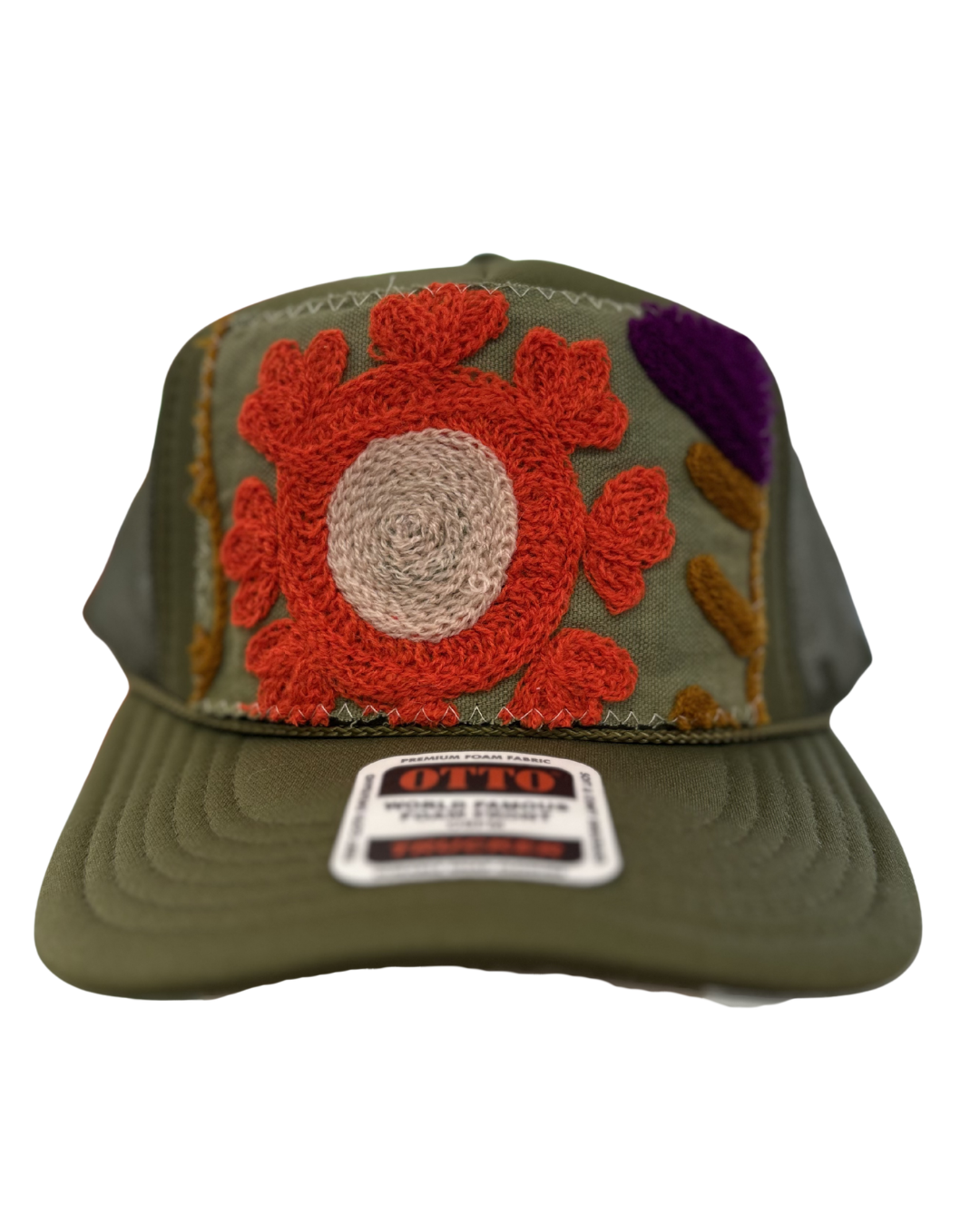 ORIJINAL Trucker Hat in Green - Red, Brown, Purple