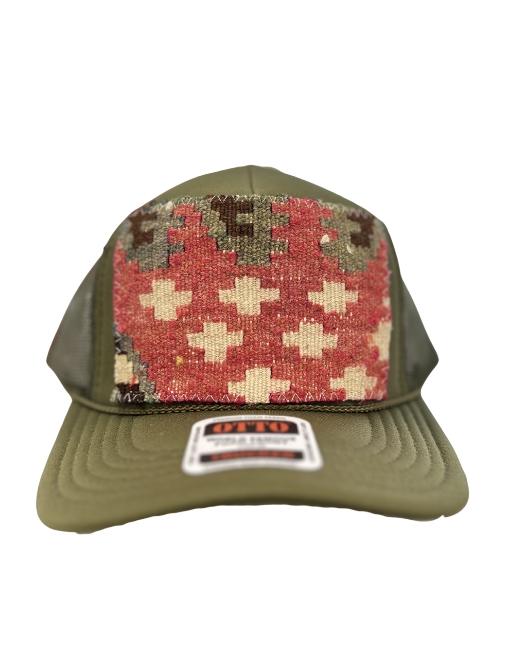 ORIJINAL Trucker Hat in Green - Pink, Green, Brown