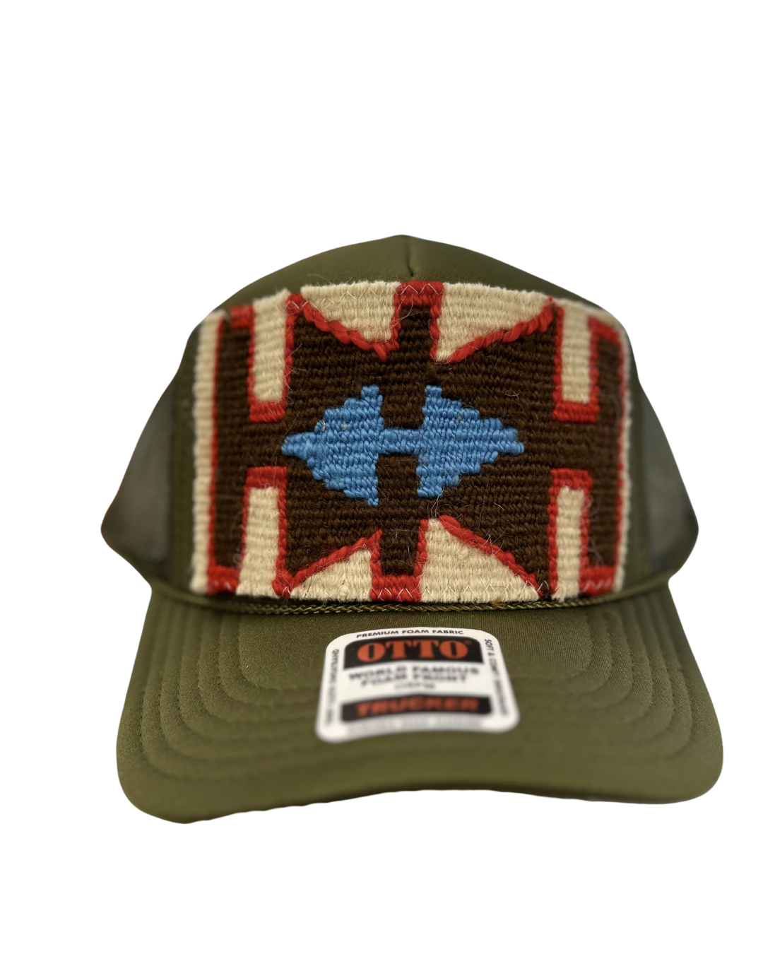 ORIJINAL Trucker Hat in Green - Tan, Red, Blue, Brown