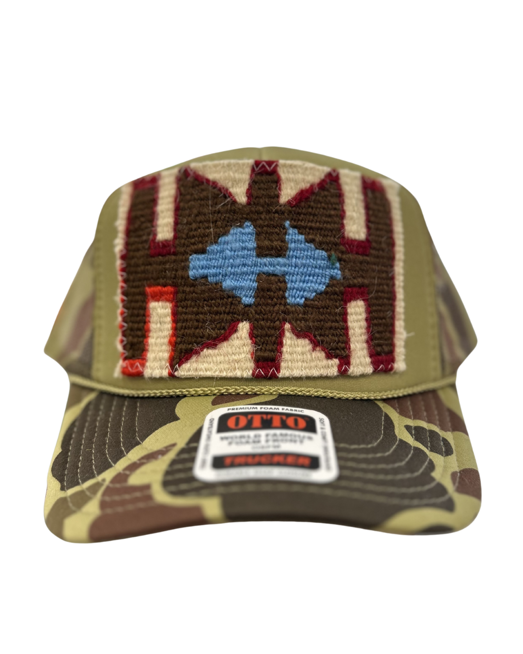 ORIJINAL Trucker Hat in Camo - Tan, Red, Blue, Brown