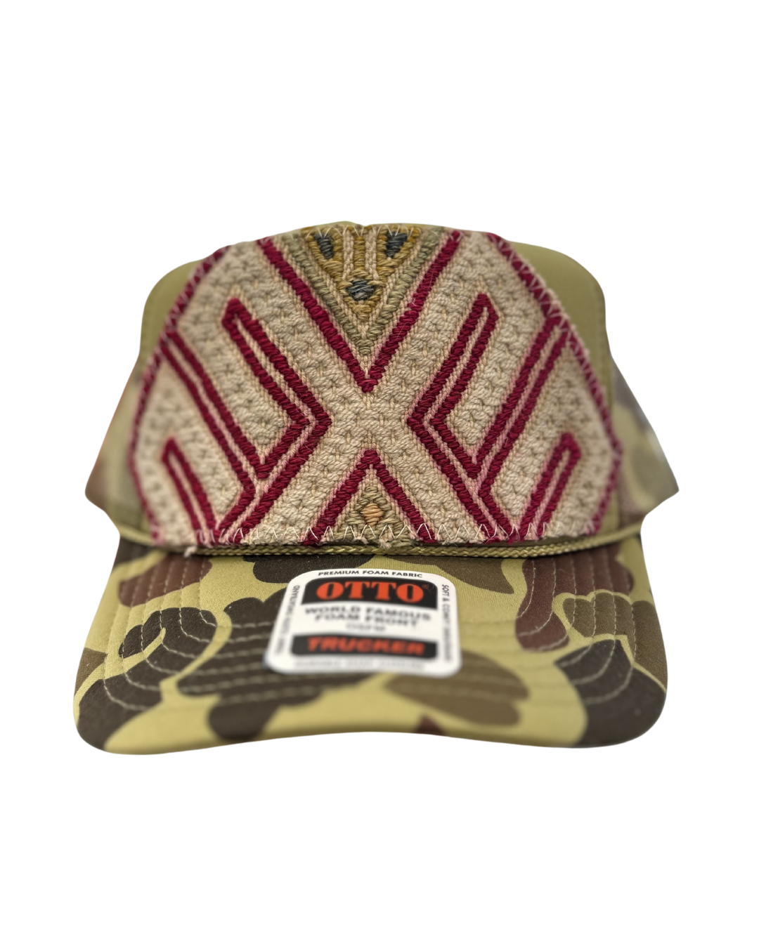 ORIJINAL Trucker Hat in Camo - Tan, Red, Gold
