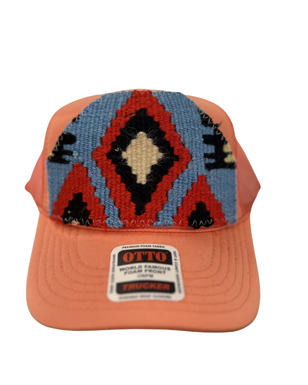 ORIJINAL Trucker Hat in Coral - Blue, Red, Black