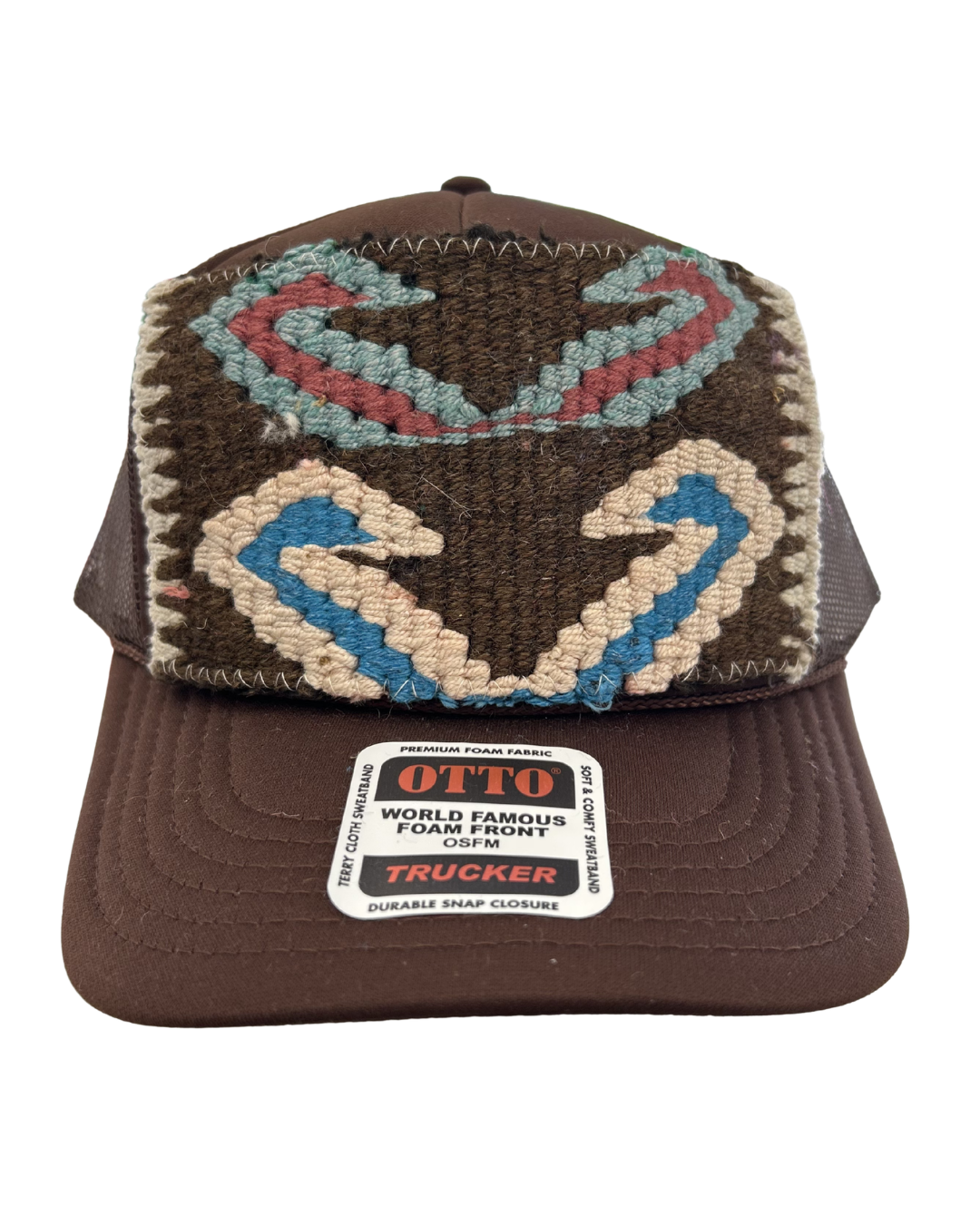 ORIJINAL Trucker Hat in Brown - Tan, Red, Blue, Teal