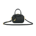 Basketweave Mini Bag in Black