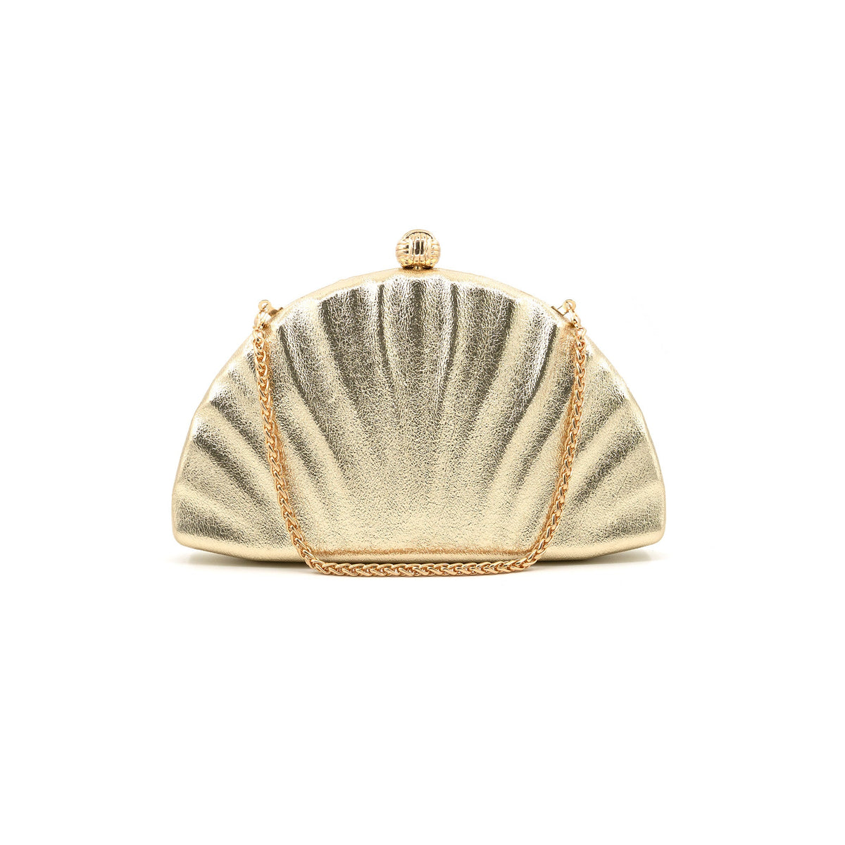 Glam Addition Gold Clutch