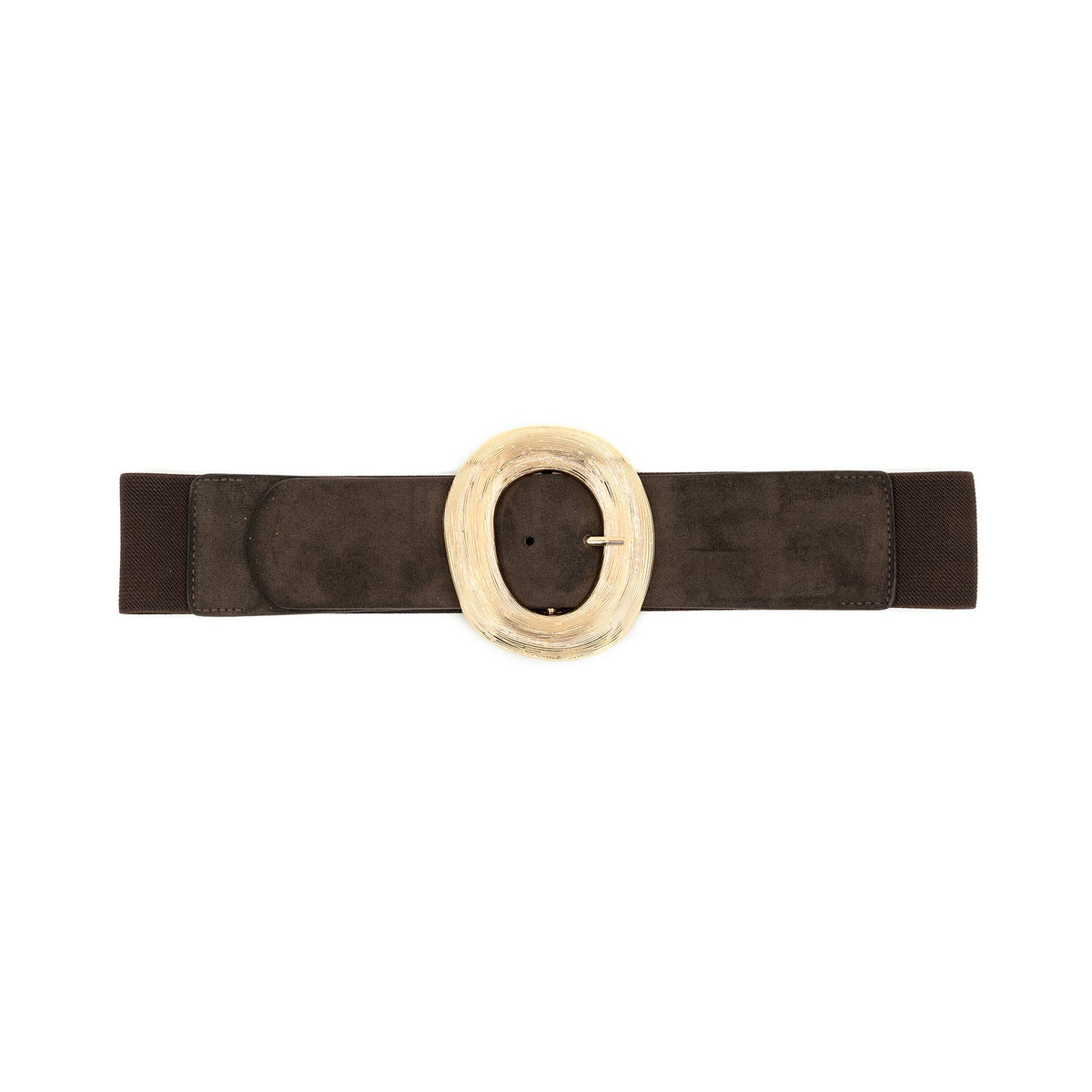 Top it Off Belt in Chocolate