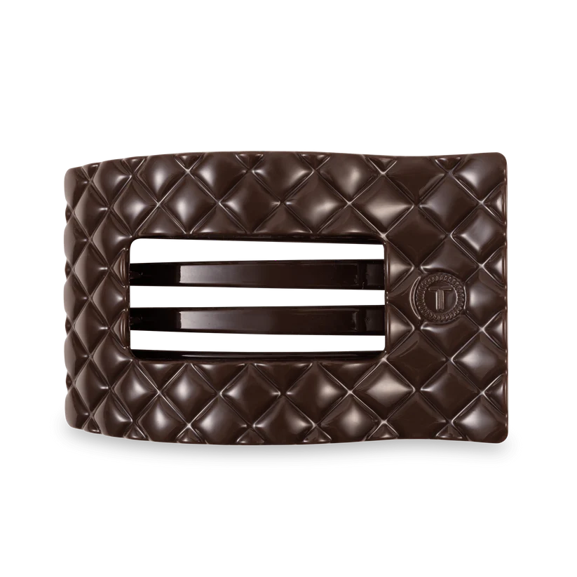Large Flat Rectangle Hair Clip | TELETIES